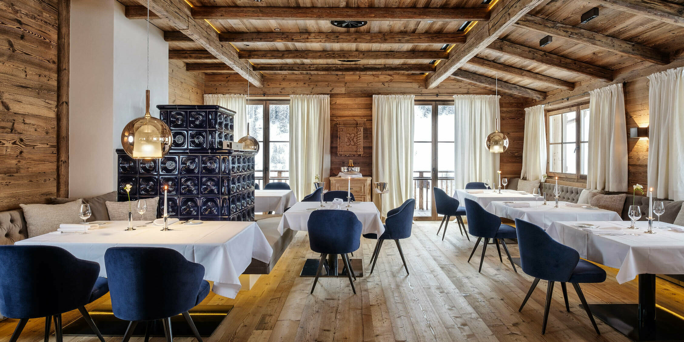 Restaurant im Severins Hotel in Lech